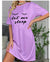 Let Me Sleep Printed Long Shirt.